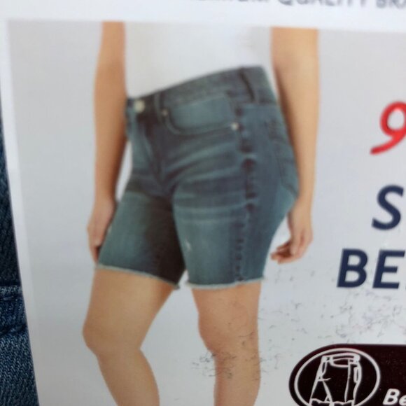 SEVEN7 SUNSET BERMUDA FREY HEMSHORTS SIZE 4 NWT - Picture 6 of 6